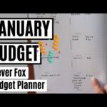 January 2022 Budget + Money Goals (ft. Clever Fox Budget Planner)