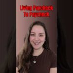 Living Paycheck to #Paycheck #budget
