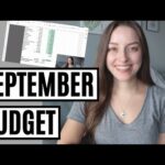 September 2021 Budget + Money Goals