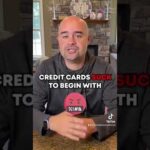 Pay off your credit card debt asap!