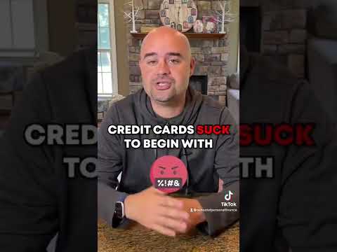 Pay off your credit card debt asap!