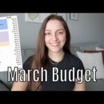 March Budget + Money Goals | DEBT FREE?!?!