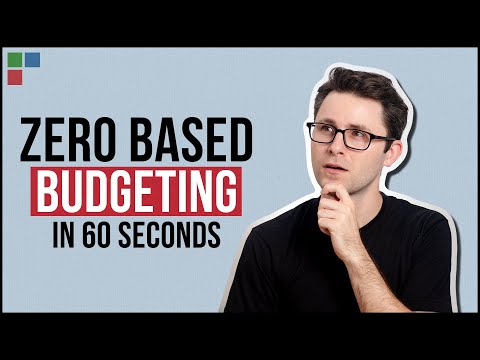 What is Zero Based Budgeting