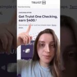 $400 Checking Account Bonus Alert!