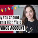 Why You Should Open a High Yield Savings Account | 12 DAYS OF MONEY TIPS [DAY 3]