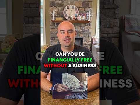 Do you need to start a business to reach financial freedom? #financialeducation #personalfinace