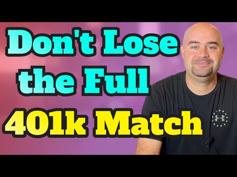 401k Match – Don't Miss Out If You Max Out Early