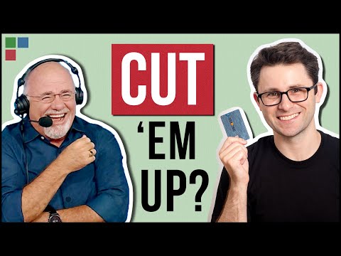 Dave Ramsey says to cut up your credit cards. But should you?
