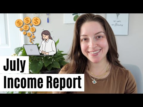 July 2024 Income Report | YouTube, Etsy, Credit Cards, Referrals, and Business Expenses