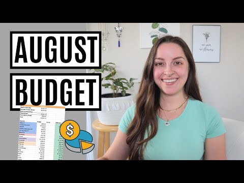 August 2023 Budget + Money Goals | MiraDry Round 2 and Focusing on My Furniture Fund
