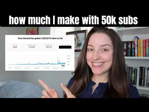 how much I make on YouTube with 50,000 subscribers