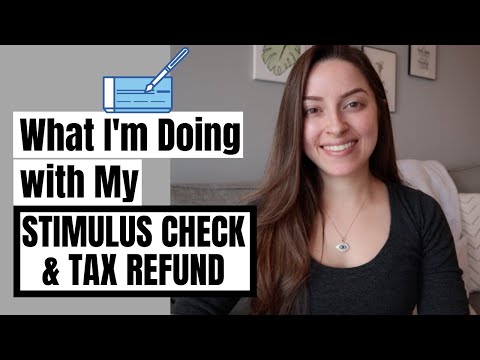 How I'm Spending My Stimulus Check and Tax Refund