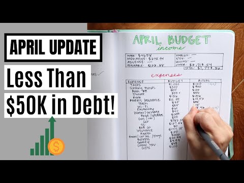 April 2020 Finance Update | LESS THAN $50,000 OF DEBT, NO SPEND