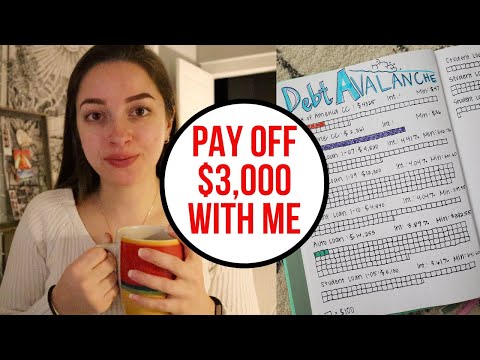 Pay Off Debt with Me | OVER $3,000 OF DEBT PAID