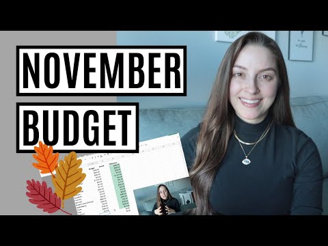 November 2022 Budget + Money Goals