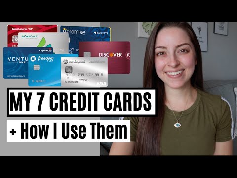My 7 Credit Cards and How I Use Them